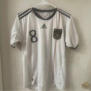Adidas Germany Ozil #10 Home 2010 2011 Shirt Jersey Football Soccer Camiseta S